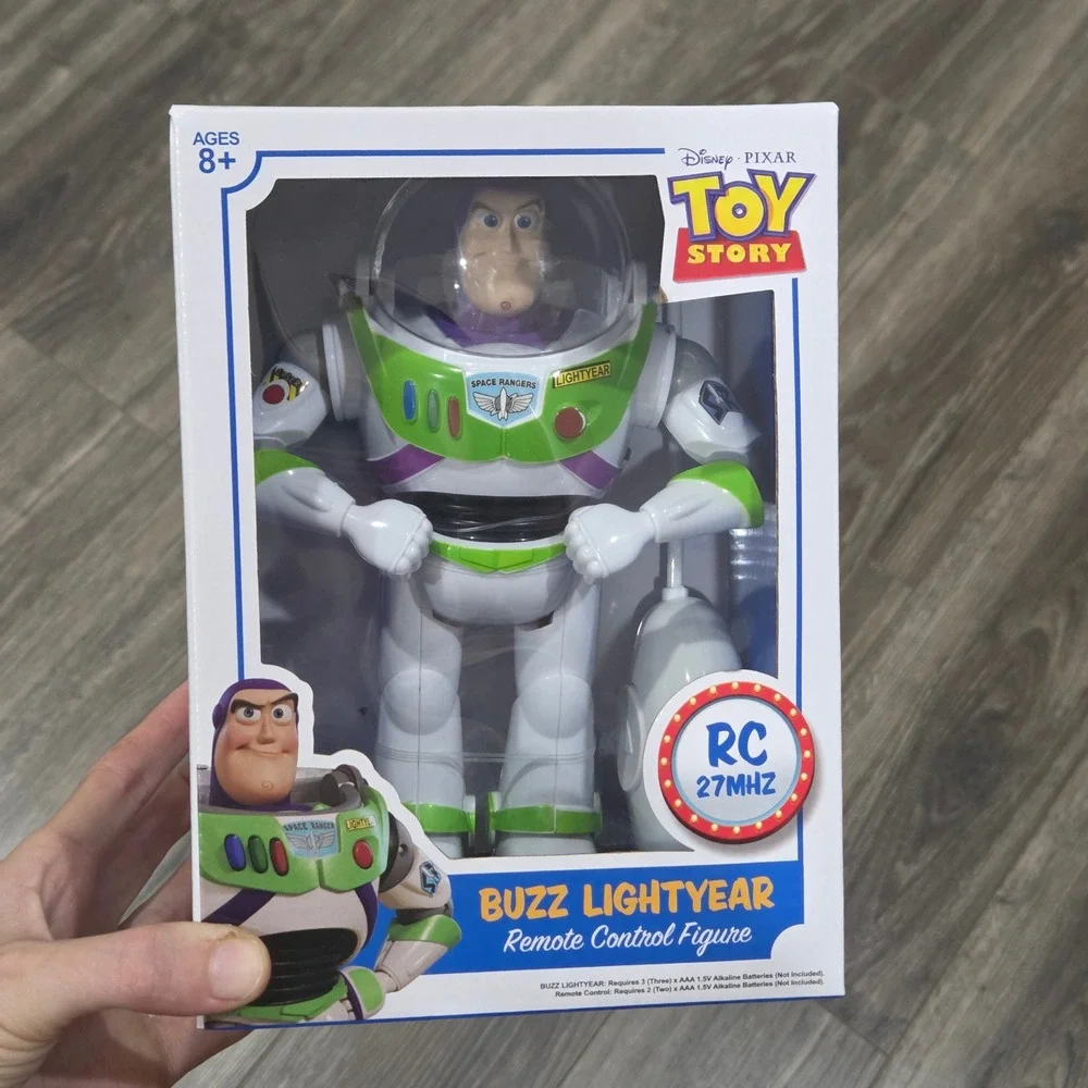 Disney Pixar Toy Story Buzz Lightyear RC Figure 27MHz Remote Control NEW